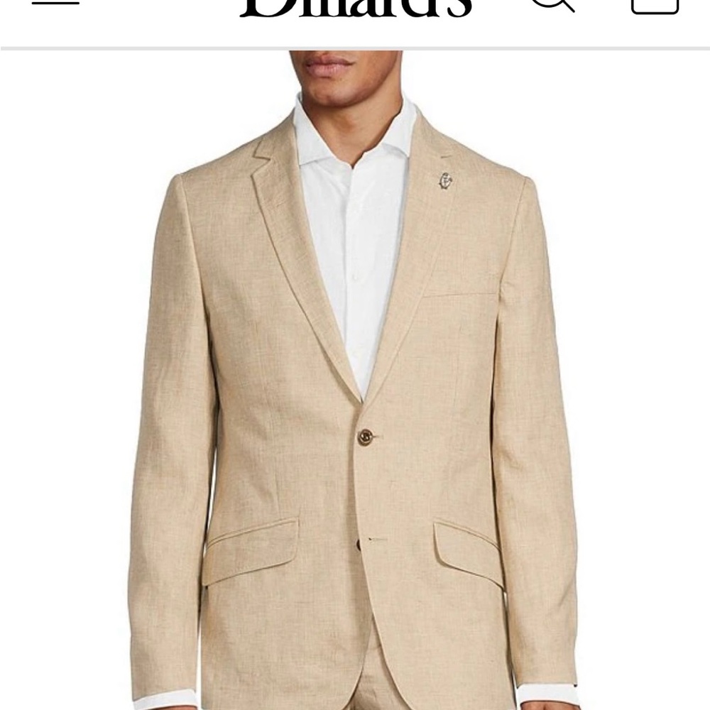 Classic Beige Men's Blazer